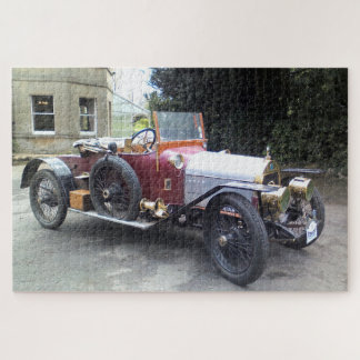 Gregoire Phaeton, Veteran French Car. Jigsaw Puzzle