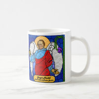 Gregor Mendel - stained glass