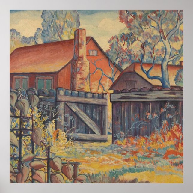 Gregor Perušek/ Garden Gate Poster (Front)