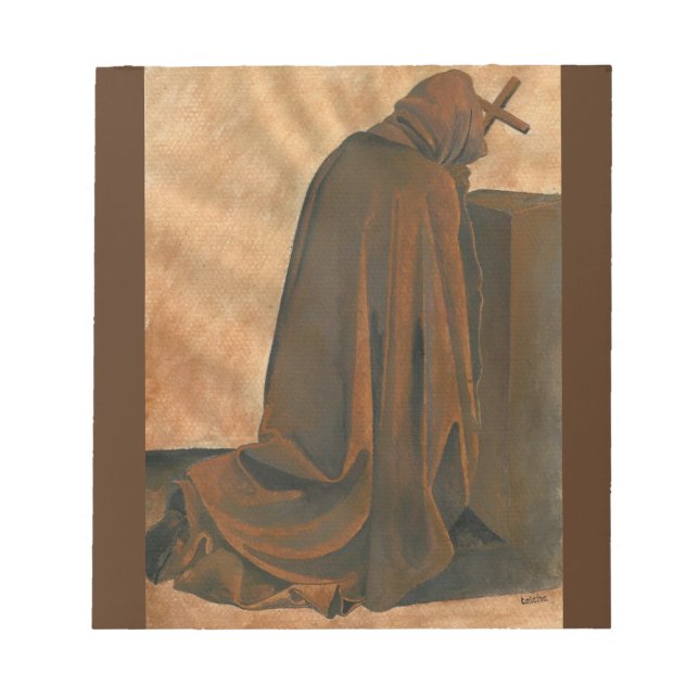 Gregorian Chant Notepad (Front)
