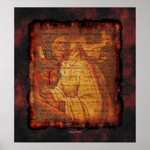 Gregorian Monk & Chant Music Religious Art Print