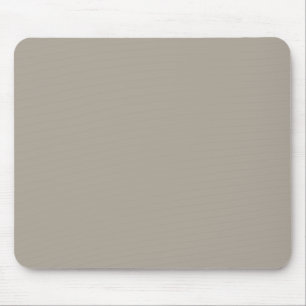 Greige Solid Colour Customise It Mouse Pad