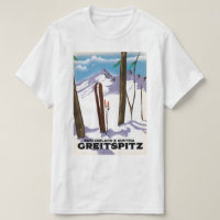 Greitspitz Switzerland & Austria Ski poster