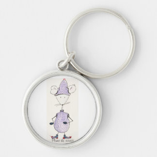 Grelotte mouse key door key ring