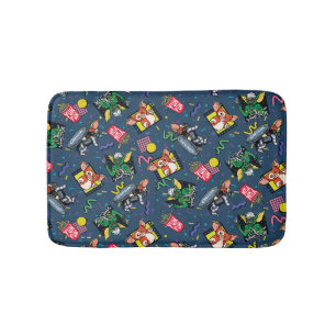 Gremlins™ 80's Retrowave Pattern Bath Mat