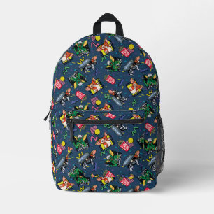Gremlins™ 80's Retrowave Pattern Printed Backpack