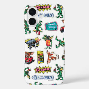 Gremlins™ Sticker Fun Pattern iPhone 16 Case