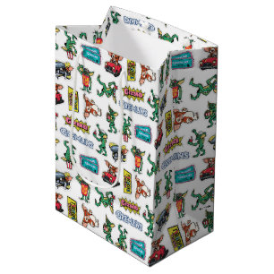 Gremlins™ Sticker Fun Pattern Medium Gift Bag