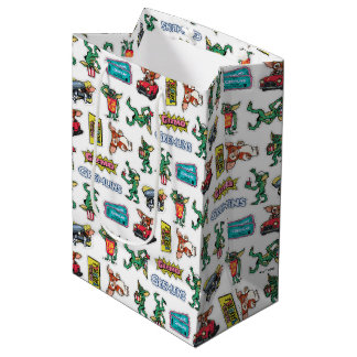 Gremlins™ Sticker Fun Pattern Medium Gift Bag