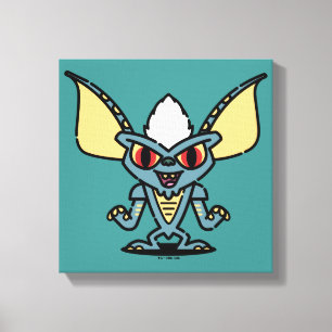 Gremlins Stripe Cute Comic Character Canvas Print