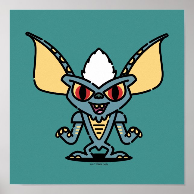 Gremlins | Stripe Cute Comic Character Poster (Front)