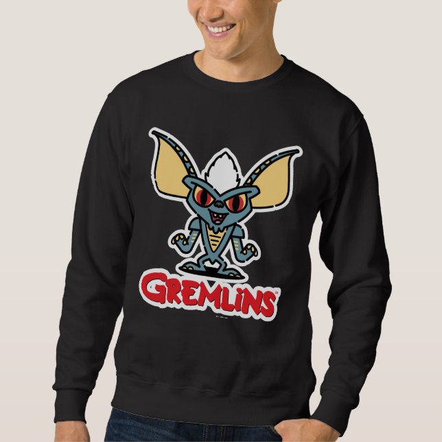 Gremlins | Stripe Cute Comic Character Sweatshirt (Front)