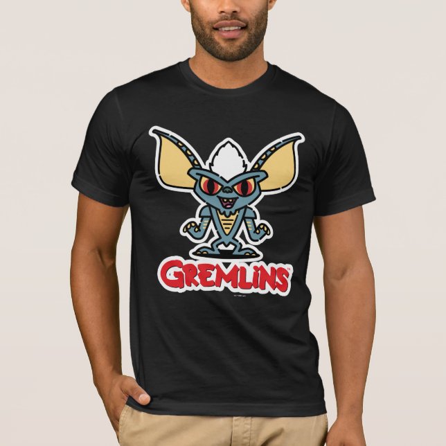 Gremlins | Stripe Cute Comic Character T-Shirt (Front)