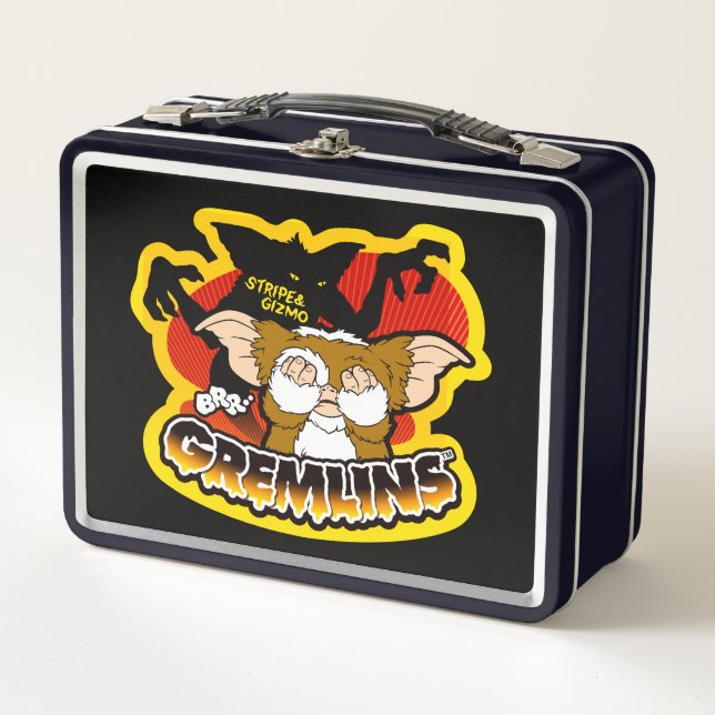 Gremlins | Stripe Scaring Gizmo Metal Lunch Box (Front)