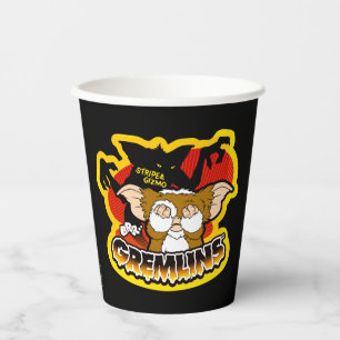 Gremlins Stripe Scaring Gizmo Paper Cups