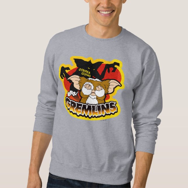 Gremlins | Stripe Scaring Gizmo Sweatshirt (Front)