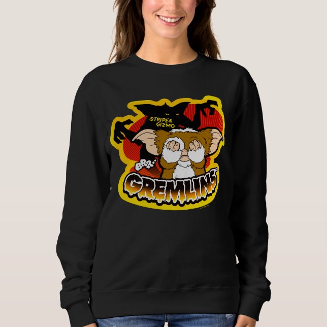 Gremlins | Stripe Scaring Gizmo Sweatshirt (Front)