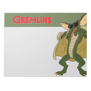 Gremlins Stripe Trench Coat Flash Notepad