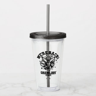 Gremlins | Stripe We're Back Acrylic Tumbler