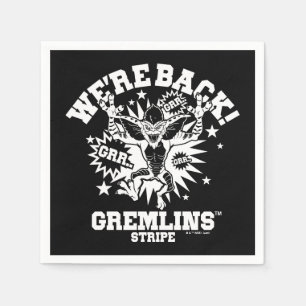 Gremlins   Stripe We're Back Napkin