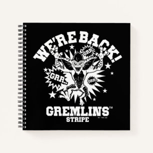 Gremlins   Stripe We're Back Notebook