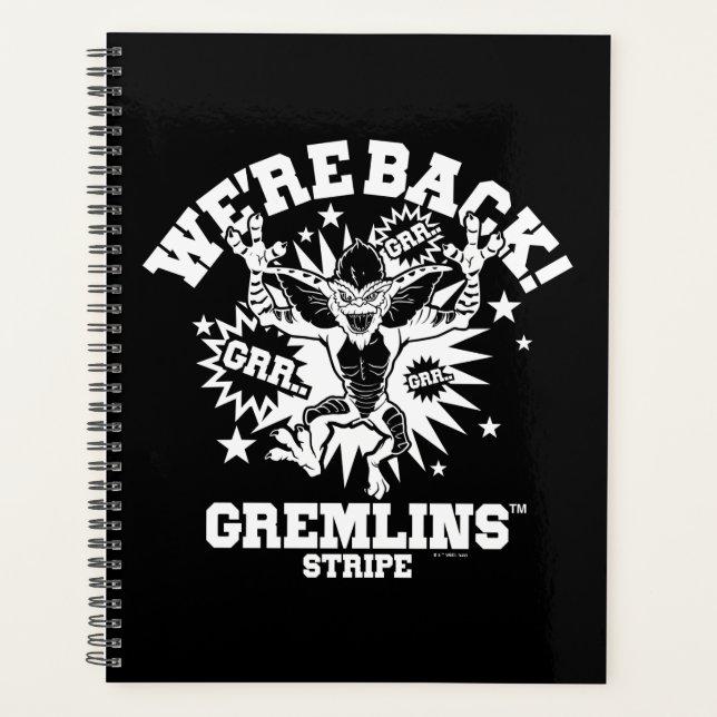 Gremlins | Stripe We're Back Planner (Front)