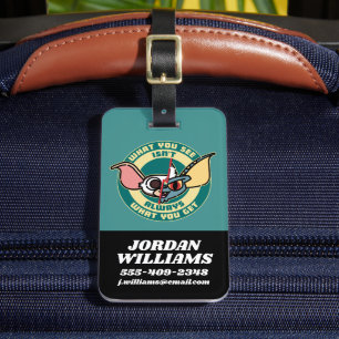 Gremlins   What You See Isn't Always What You Get Luggage Tag