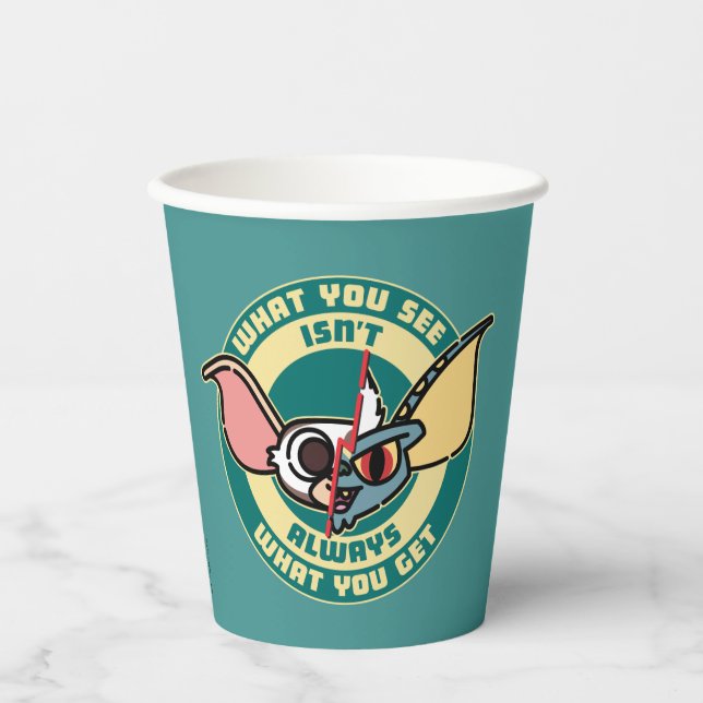 Gremlins | What You See Isn't Always What You Get Paper Cups (Front)
