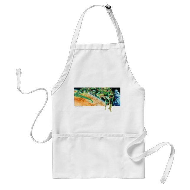 Gren Lanterns Flying in Space Standard Apron (Front)