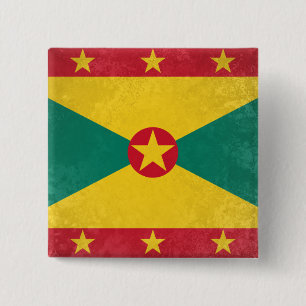 Grenada 15 Cm Square Badge