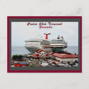 Grenada Cruise Ship Terminal Postcard