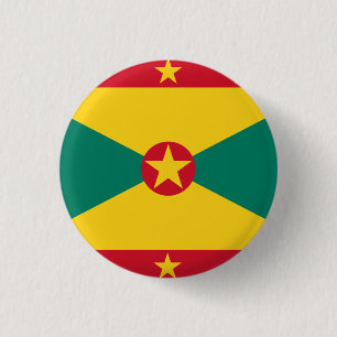 Grenada Flag 3 Cm Round Badge