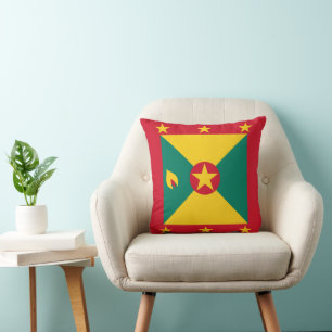 Grenada flag cushion