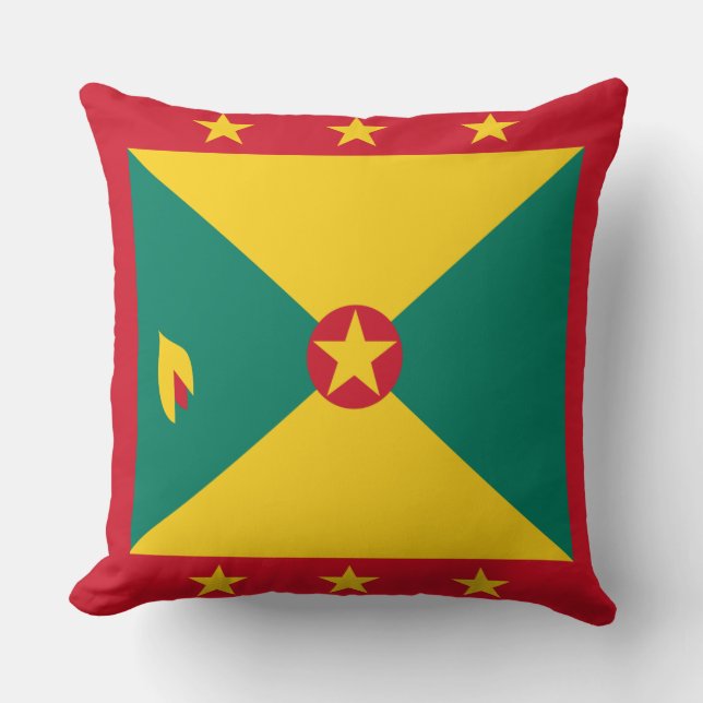 Grenada Flag Cushion (Front)