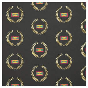 Grenada Flag Fabric