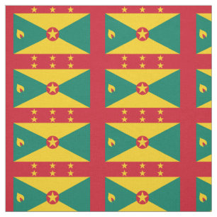 Grenada Flag Fabric