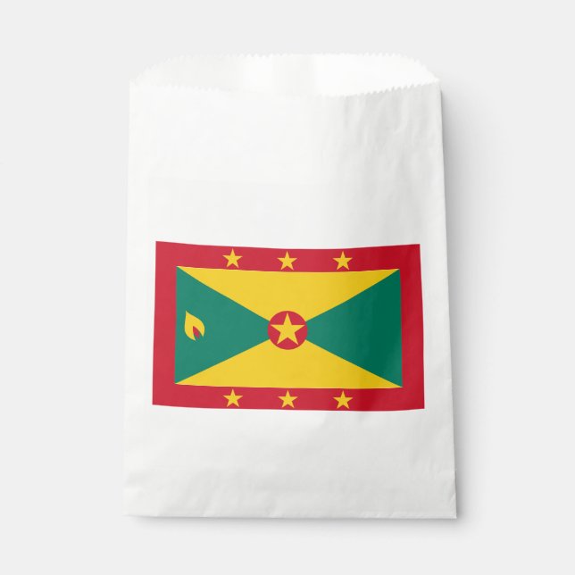 Grenada Flag Favour Bag (Front)