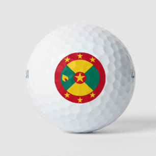 Grenada flag golf balls