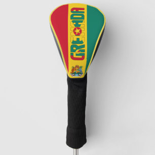 Grenada Flag Gorgeous Patriotic Golf Head Cover