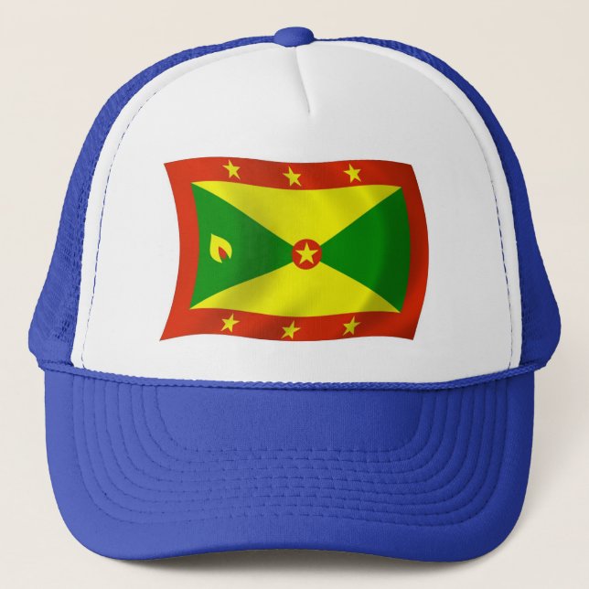 Grenada Flag Hat (Front)