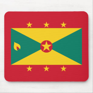 Grenada Flag Mouse Pad