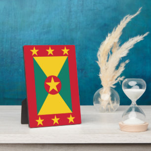 Grenada flag plaque
