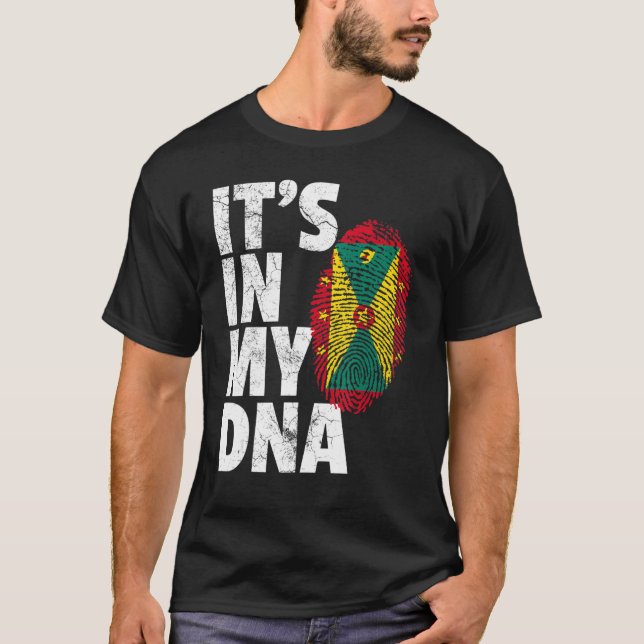 Grenada Flag  Pride Country Home Nation Family T-Shirt (Front)