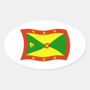 Grenada Flag Sticker