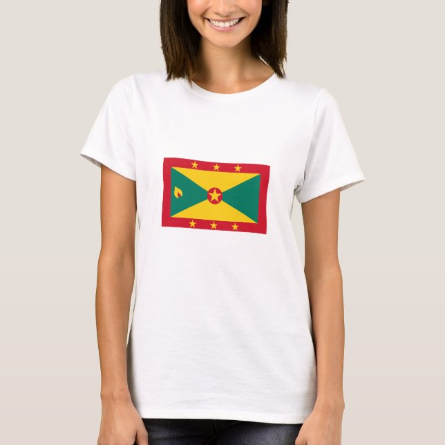 Grenada Flag T-Shirt (Front)