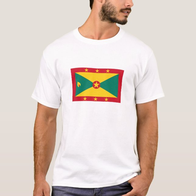 Grenada Flag T-Shirt (Front)