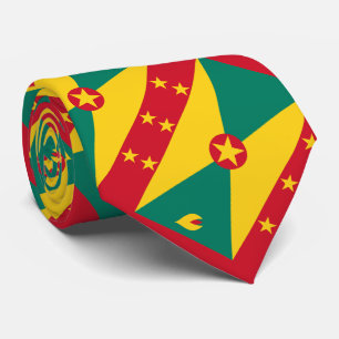 Grenada Flag Tie