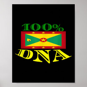 Grenada Flag Vacation And Motivation Poster
