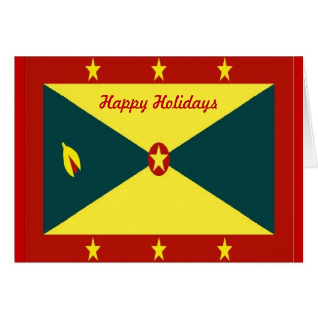 Grenada happy holidays (Front Horizontal)