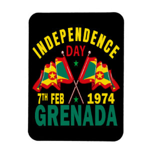 Grenada Independence Day Magnet